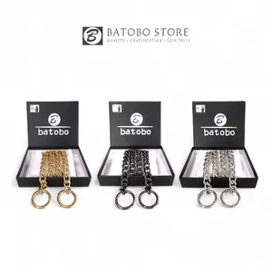 Tali Rantai Tas Mewah Semeter Panjang 40cm-160cm Kualitas Grade A Sudah ada Pengaitnya Gold Tebal Free Box Ring Bulat B001635