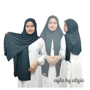 pashmina instan oval jersey / hijab jersy premium / jilbab pasmina instan / pashmina rayon / pashmina bagus murah Kerudung