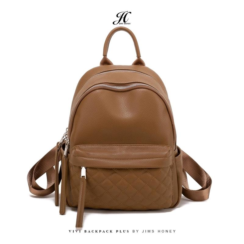 JimsHoney Tas Ransel Sekolah Kerja Kulit Wanita VIVI BACKPACK PLUS 0