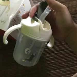 Sakumini 3in1  Botol Gelas Minum Sedotan Viral Anak-Anak Training Straw Sippy Cup Anak Bayi Anti Tumpah Anti Sedak