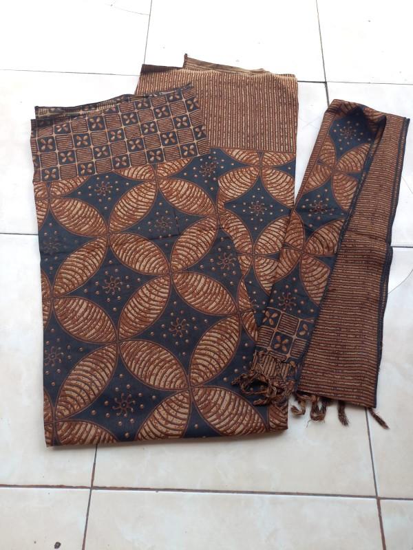 Product Introduction of Kamen  Motif batik  Katun lembaran set selendang 10