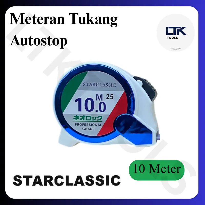 Meteran Tukang/ Measuring Tape/ Meteran PVC Merek Starclassic 1