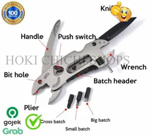 TOOL PLIERS / TANG PISAU MULTIFUNGSI ORIGINAL CC