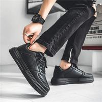 Gambar RANJOJO 6051 FREE BOX Sepatu Sneakers Wanita Gaya Korea Trendy Kulit Sintetis Hitam Putih Cocok untuk Fashion dan Sepatu Sekolah Size 37-41 - HITAM, 36 dari RANJOJO INDONESIA Kab. Mojokerto 5 Tokopedia