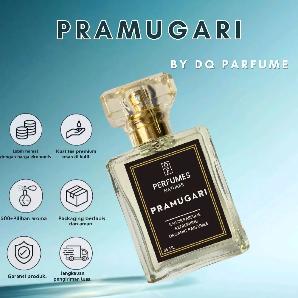 PARFUME PRAMUGARI INSPIRED BY DQ PARFUME WANGI TAHAN LAMA HINGGA 12 JAM