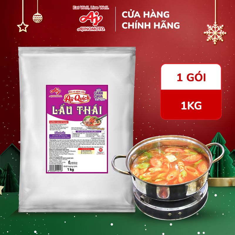 Gia vị nêm sẵn "Aji-Quick" Lẩu Thái 1kg