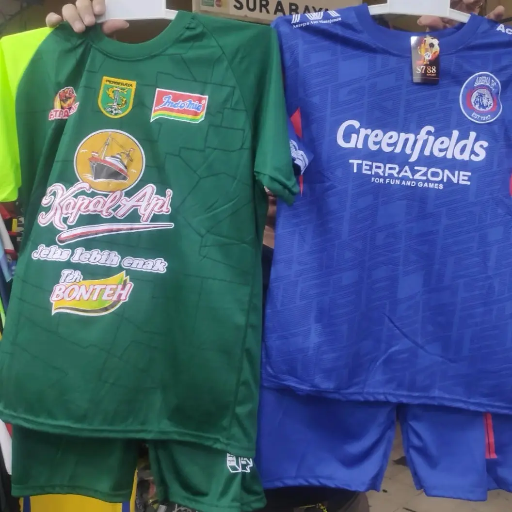Setelan jersey anak arema persebaya kids