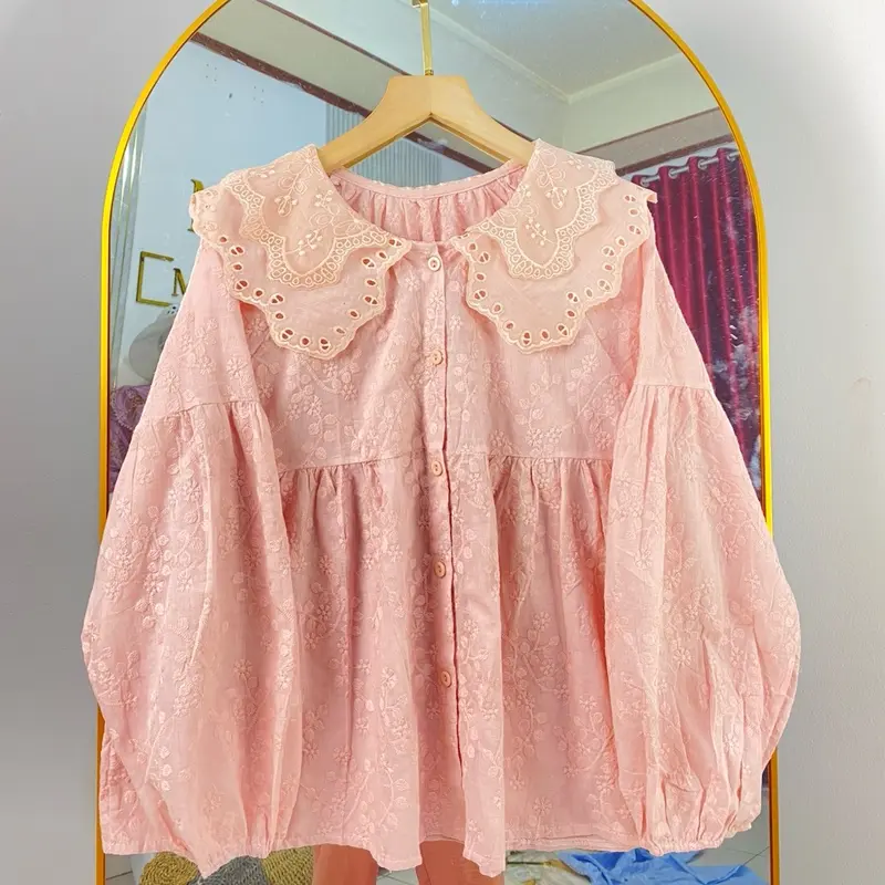 ATASAN BORDIR MOTIF BUNGA PREMIUM ORI BKK ATASAN WANITA KEKINIAN 1