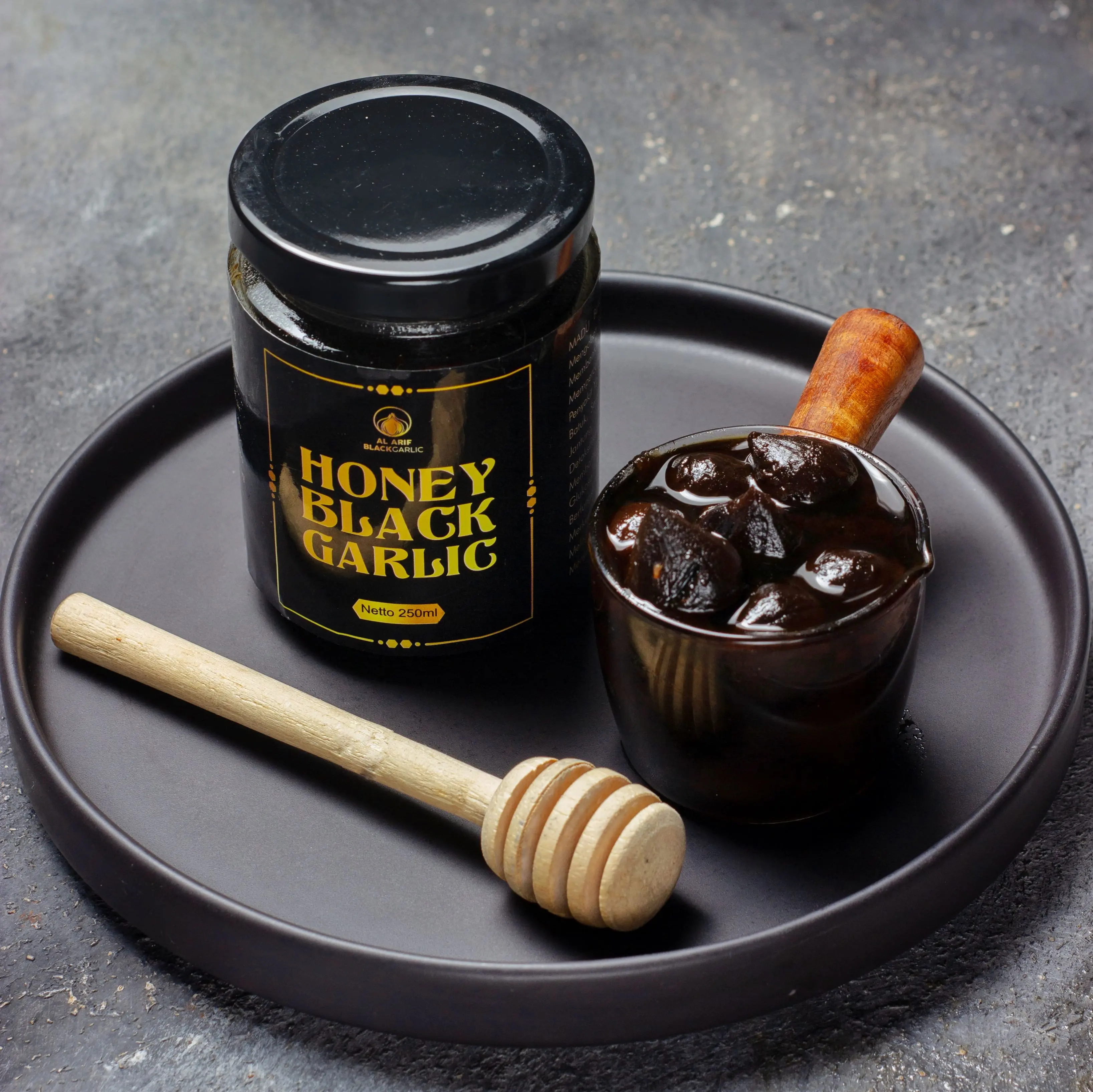 Alarif Honey Black Garlic Bawang Hitam Madu Syrup