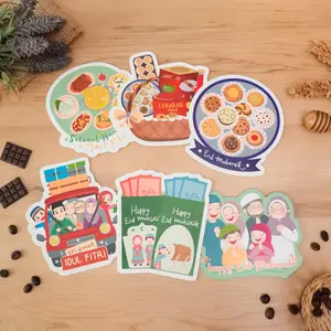 Amplop Karakter Family Amplop Lebaran Motif 1pack Isi 6 Pcs Dengan Desain Lucu Dan Unik Untuk Lebaran