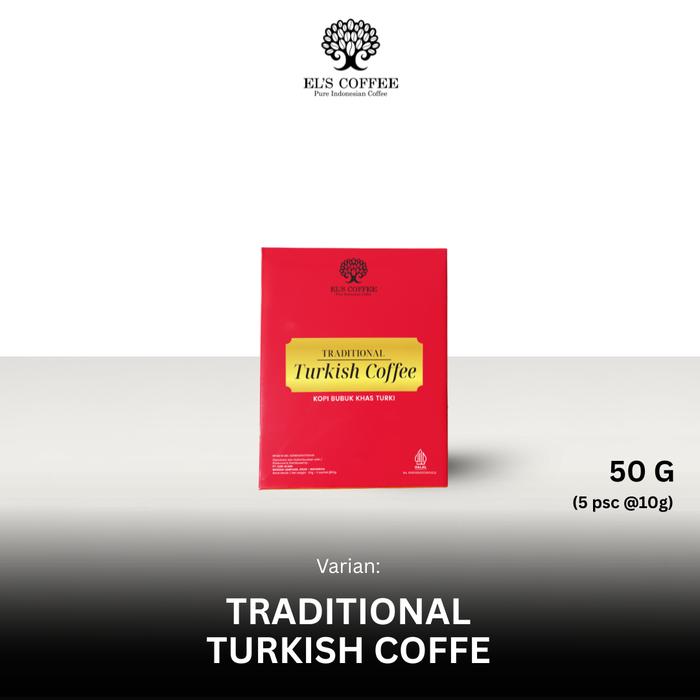 Gambar EL'S COFFEE Turkish coffee 1 box isi 5 Sachet dari El's Coffee Kota Bandar Lampung Tokopedia