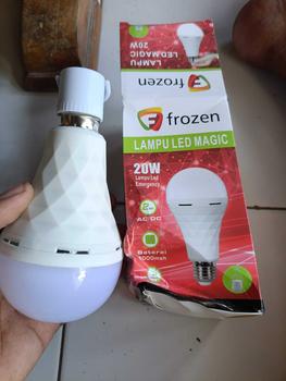 Product Review of [MAX] Lampu LED Emergency 30W / Lampu Magic Bohlam Abulb 30 Watt / Lampu Pasar Malam from a**e 0