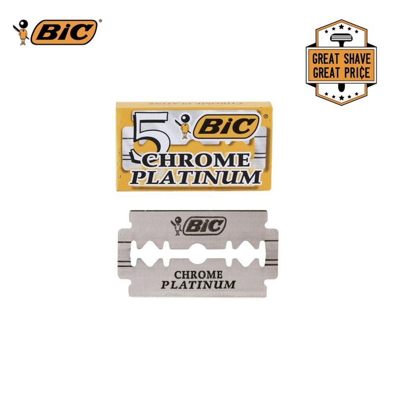 BIC Chrome Platinum Double Edge Safety Razor Disposable Single - TikTok ...
