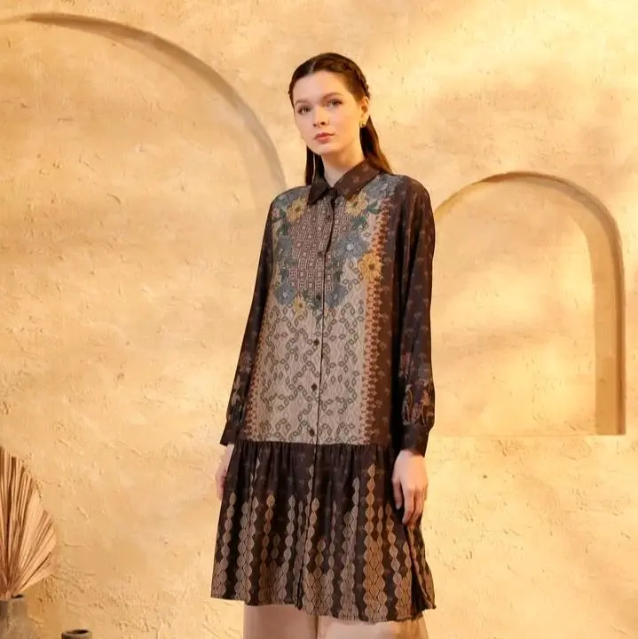 HURAIN TUNIC Premium Wanita terbaru by heavenlight 2