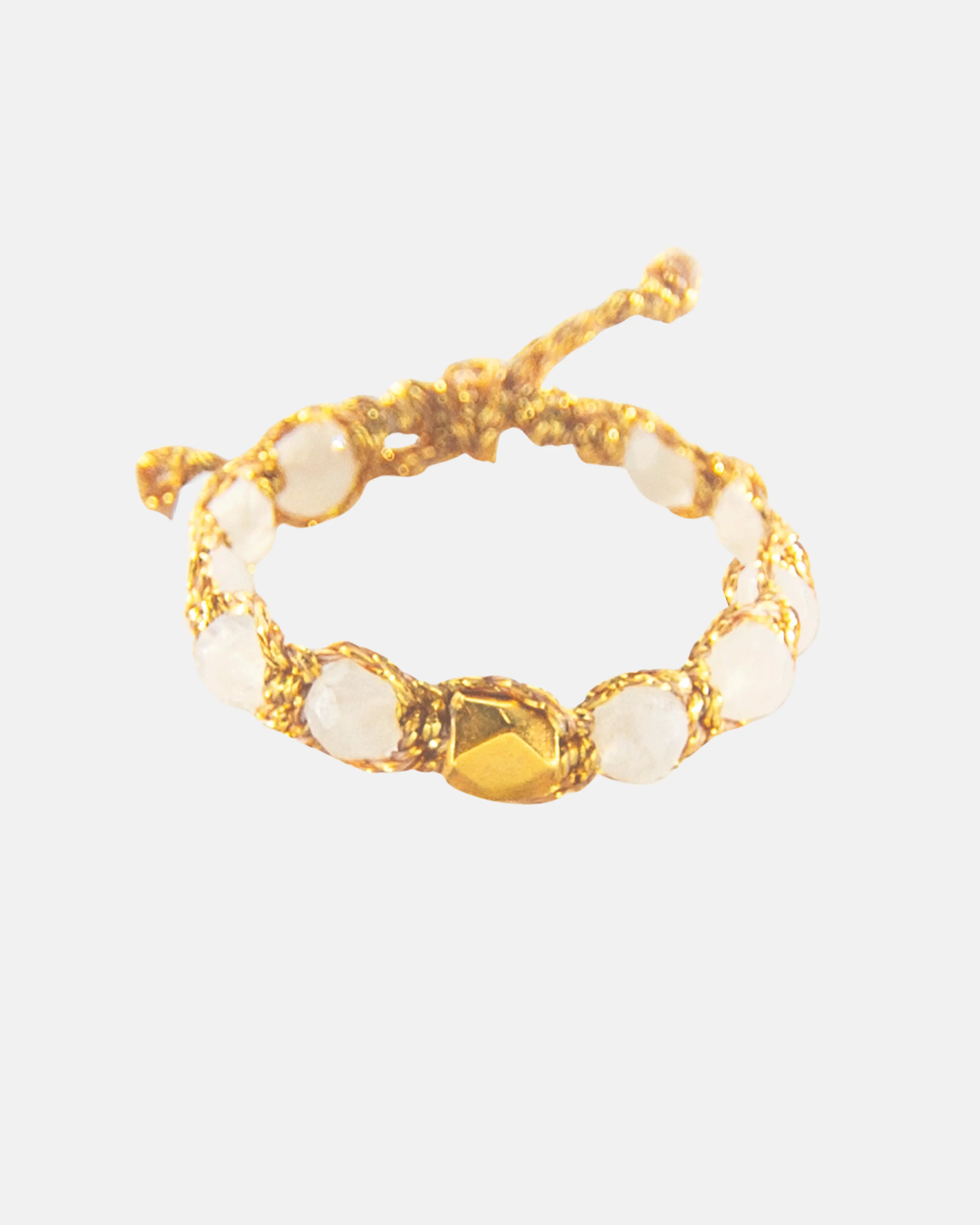 Moonstone Rings Semi precious stone for Women Aesthetic Samapura