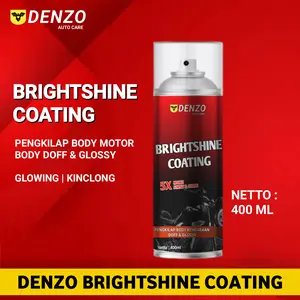 Denzo Brightshine Coating Pengkilap Body Motor Doff & Glossy