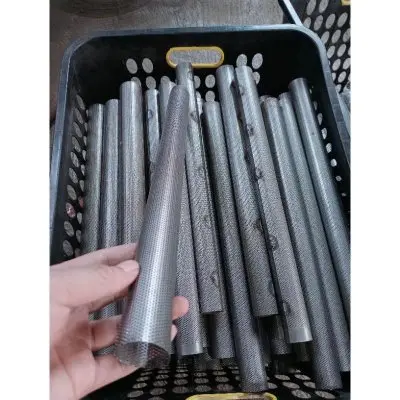 Saringan Knalpot PNP CMS TZM ZRC Tsikigi lubang 2 mm inlet 38