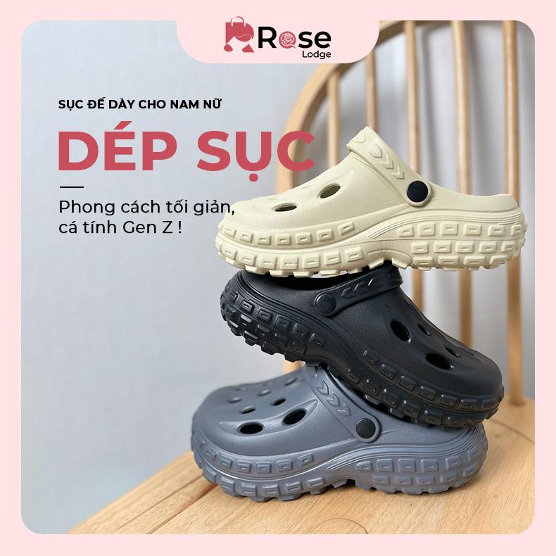 Sục đế dày cho nam nữ mẫu mới chống trơn chống mùi siêu êm cho mùa hè dép hot trend 2025 giày sandals nữ đẹp dép sandal xinh dép kiểu nữ đẹp 2025 dép nữ xinh đi chơi  dé p samba x techno hunter boots