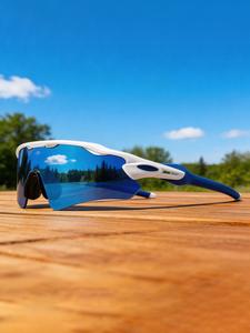 Gafas de sol unisex con protección UV para correr, béisbol y ciclismo en actividades al aire libre, diseño ligero y cómodo, aptas para hombres y mujeres