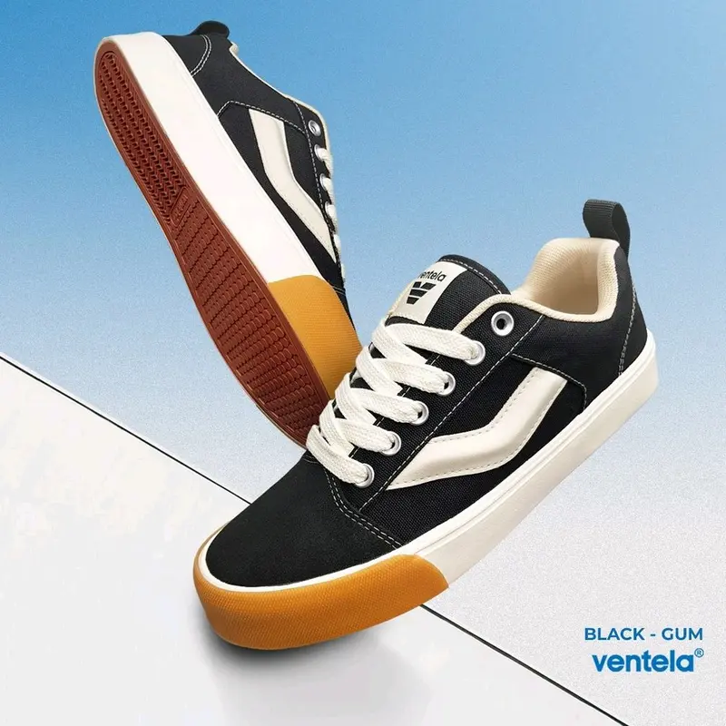 Ventela Fatboy Black Gum Original Sepatu Gemuk Pria dan Wanita FATBOY  BLACK GUM 37
