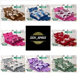 EMILIA BY BONITA - Bedcover set rumbai 180x200 bed cover emilia rumbay new motif