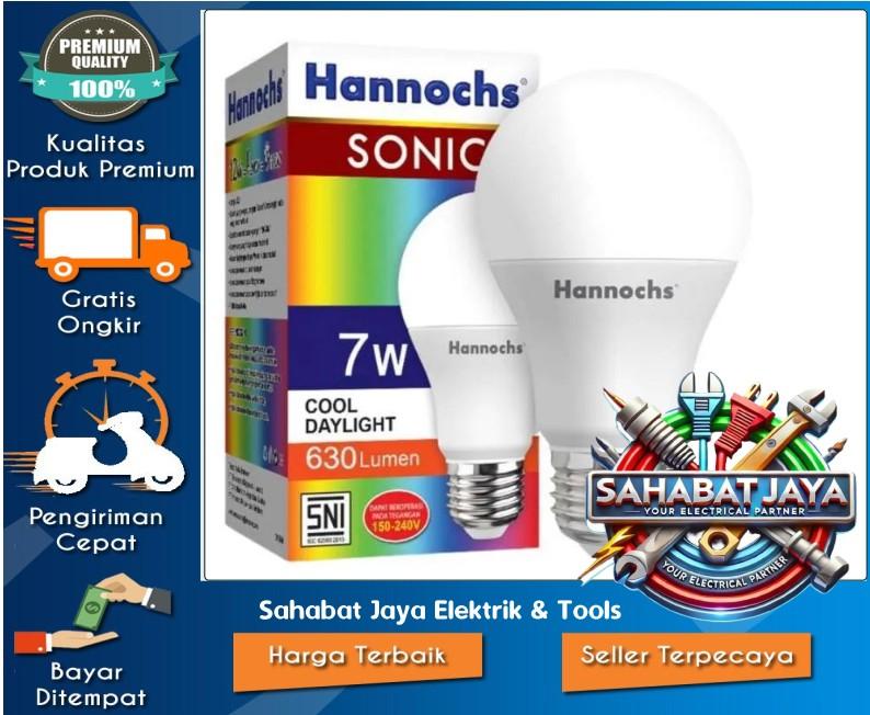 Lampu LED Hannochs SONIC 3/ 5/ 7/ 9/ Watt Capsule LED | Putih 6500K Cool DayLight / Kuning 3000K Warm White 4