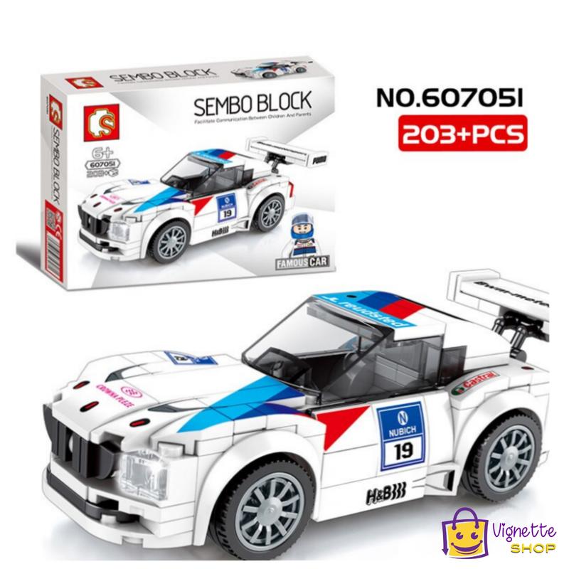 Product Introduction of Mainan Balok Susun Anak Laki-laki Sembo Toys Brick Block Famous Car Mobil Balap Sport 18