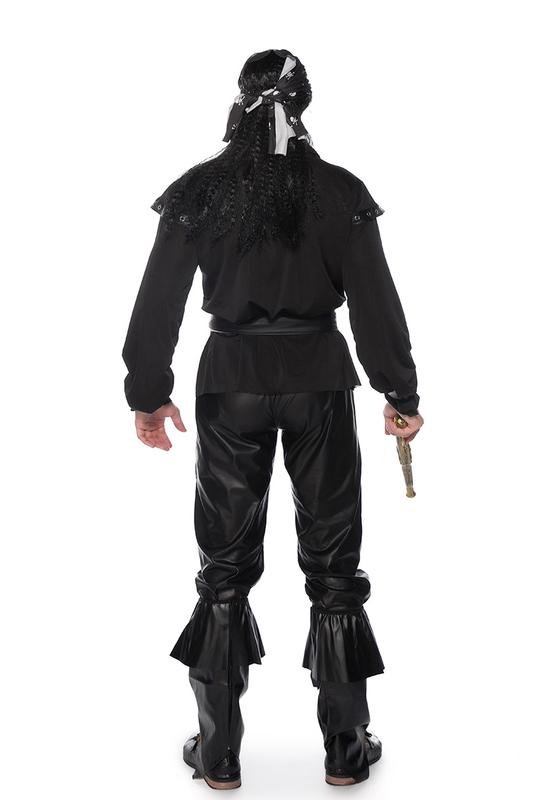 Product Introduction of 1 Zhu Mi Lian New Split Size Stage Costume Adult Men Role-Playing Outfit Wansheng Pirate One-Eyed Dragon Suit 13