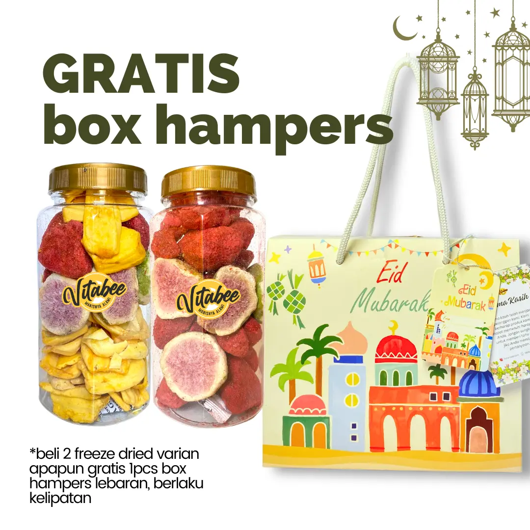 Keripik Buah dan Sayur Toples Mix (Strawberry, Buah Tin, Durian, Apel Malang, Nangka, dan Buah Naga) Food Snack Manis
