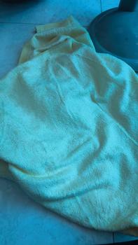 Product Review of Khăn Tắm Sợi Tre Vàng Pastel kích Thước 60x120 from M**n s**n 1