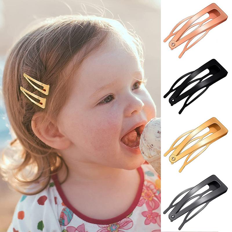 1Pcs Double-grip Hair Clip Non-slip Side Clip BB Hairpin Metal - TikTok ...