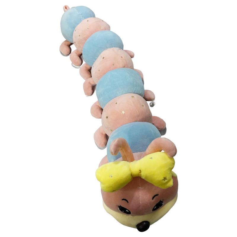 Product Introduction of Kusyen Bantal Panjang, Mainan Lembut Wiggler Ulat Serangga, Anak Patung Plushie, Sesuai untuk Bayi, Kanak-kanak Kecil, Kanak-kanak Perempuan, Lelaki, Kanak-kanak, Waktu Tidur, Mainan Kanak-kanak, Ulat Kumbang Buah Mewah, Cerita Tidur Lembut, Bahan Mewah 18