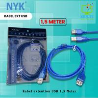 Gambar Kabel Usb Male Female 1,5m / Perpanjangan Usb / Usb Extender Extention dari Multi Komputer Kota Administrasi Jakarta Barat 1 Tokopedia