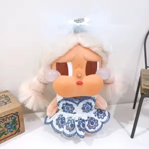 BAJU Crybaby vacation on mode crying again / Upset duck V4 outfit dress renda biru