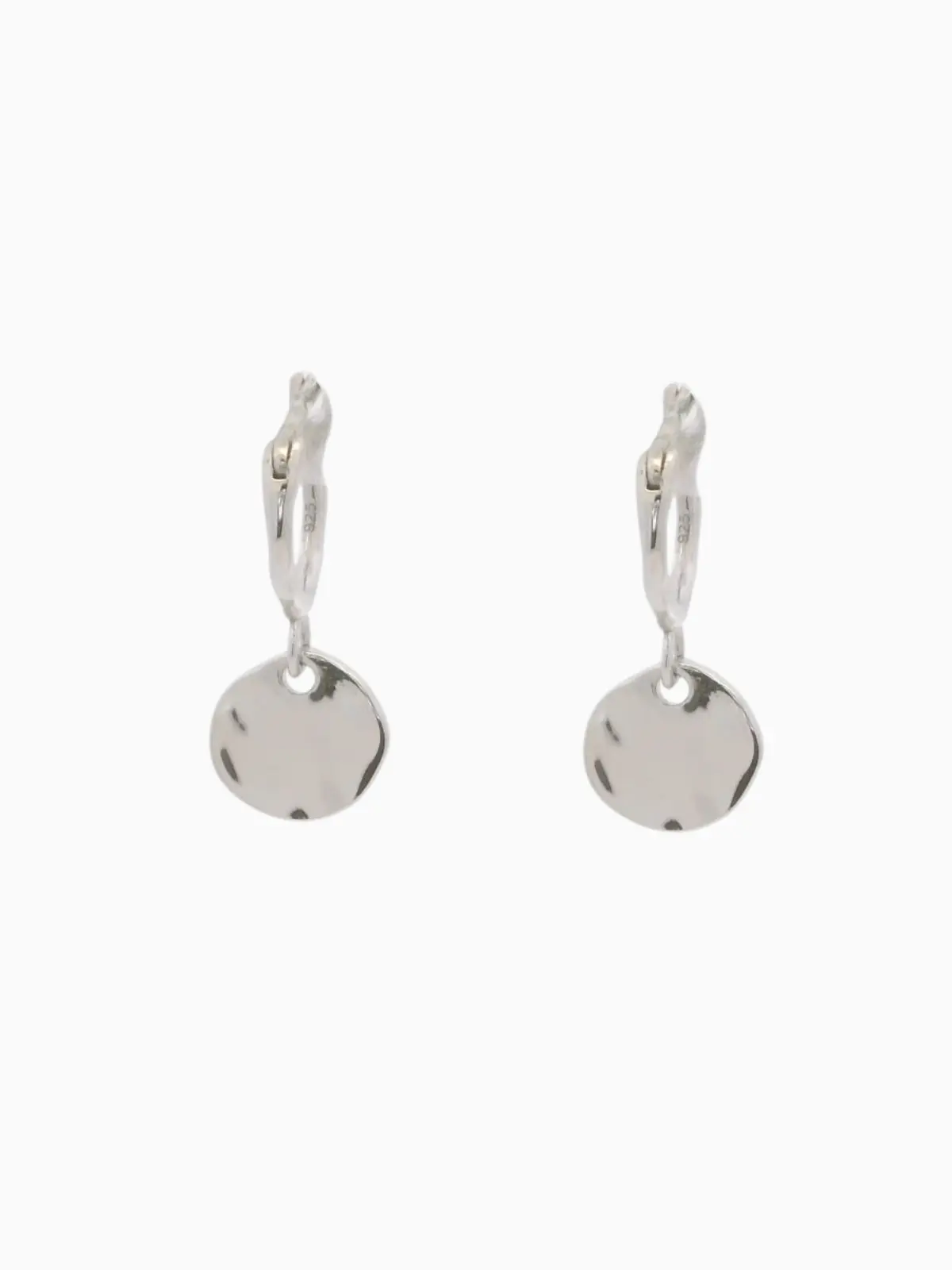 925 Silver Earrings Dangling Loops