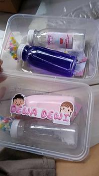 Product Review of Mini Slime Kit Dewa Dewi- mainan anak anak slime  kit slime  kit slime kit 1 paket foam Toys Squishy box from 𝓐**𝖍 0