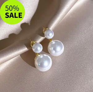 Anting Mutiara Gaya Prancis, Elegan & Anggun Seperti Putri!