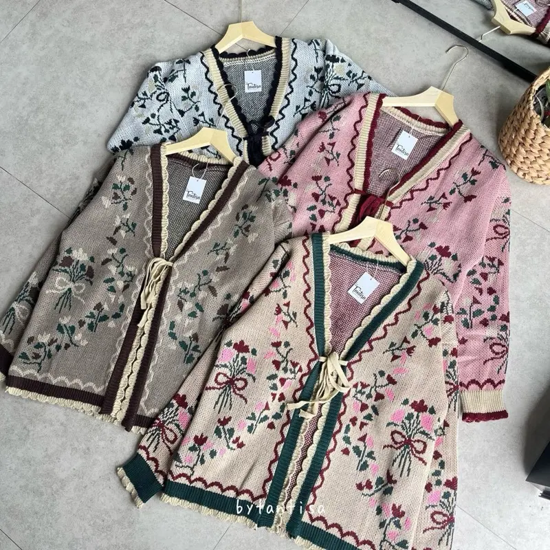 Bytantisa-Cardigan Rajut Aneska Premium - TikTok Shop