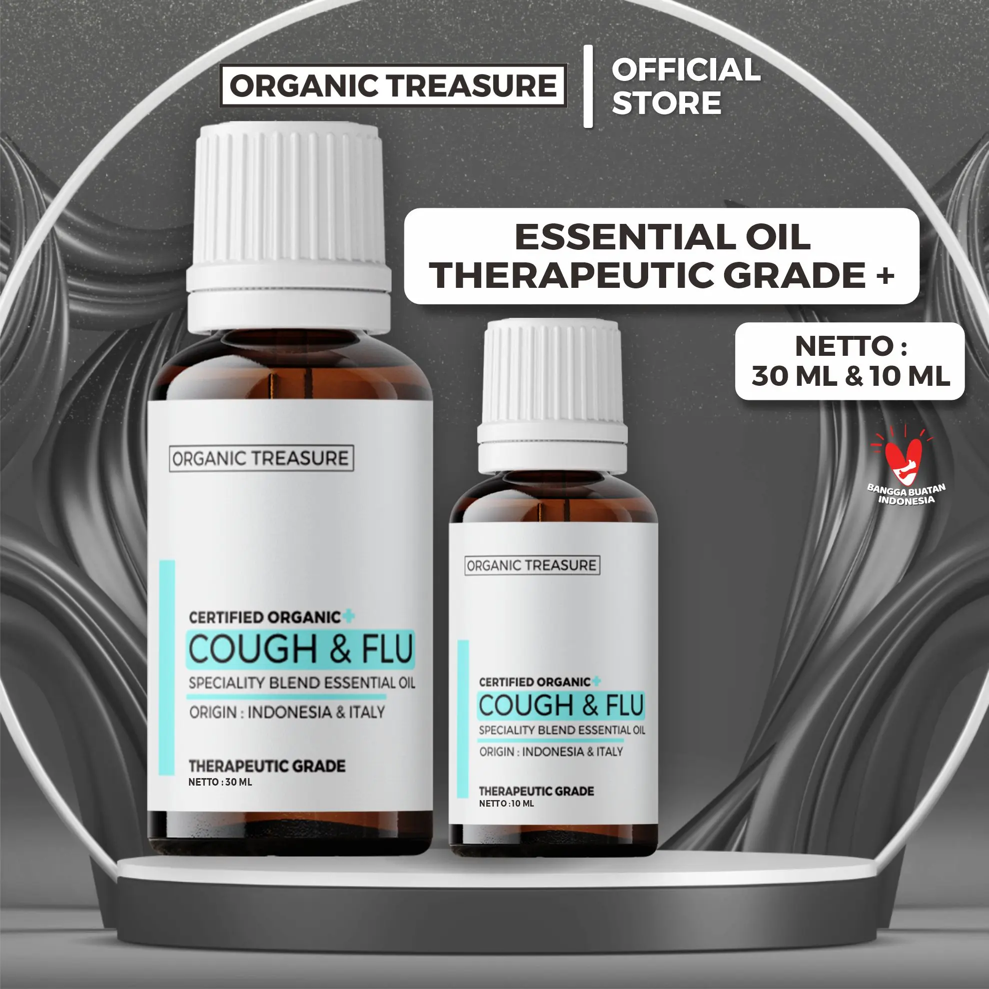 [10ML] ESSENTIAL OIL PREMIUM - By Organic Treasure (10ml Packaging) pewangi  ruangan