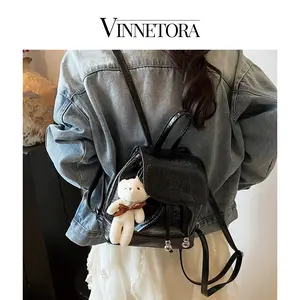 VINNETORA Backpack Wanita  Terbaru Korean Style Mini Backpack Lucu 1144
