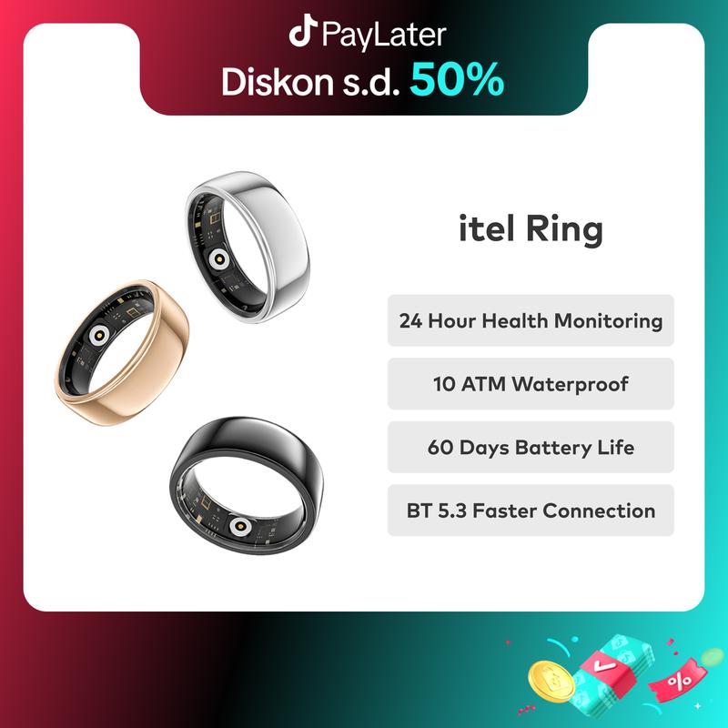 [RiccieNick Exclusive] itel Ring 24h Real Time Heart Rate Blood - Shop ...