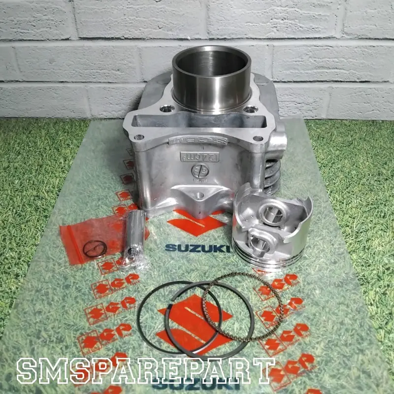 selinder block blok seher Suzuki spin 125 skywave skydrive Hayate block boring seher ring pen kipan 4