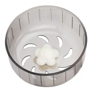 Hamster Running Wheel 13cm Acrylic Treadmill Silent Sports Toy Small Pet Running Wheel Washable Suitable for Hamsters/Rats/Mice