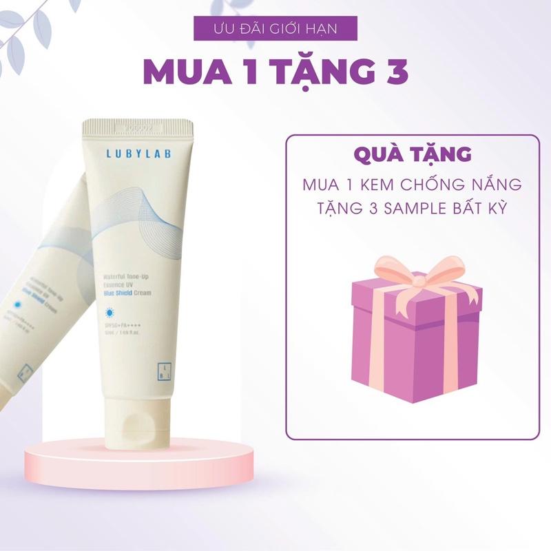 (Mẫu mới) Kem Chống Nắng LUBYLAB Nâng Tone, Chống Nắng Phổ Rộng 50ml SPF50+ PA++++ Mua 1 tặng 03