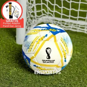 Bola Murah Bonus Pompa Sarung Tangan & Jaring/Bola Anak/Bola Size 5 Ball Outdoor Kaki