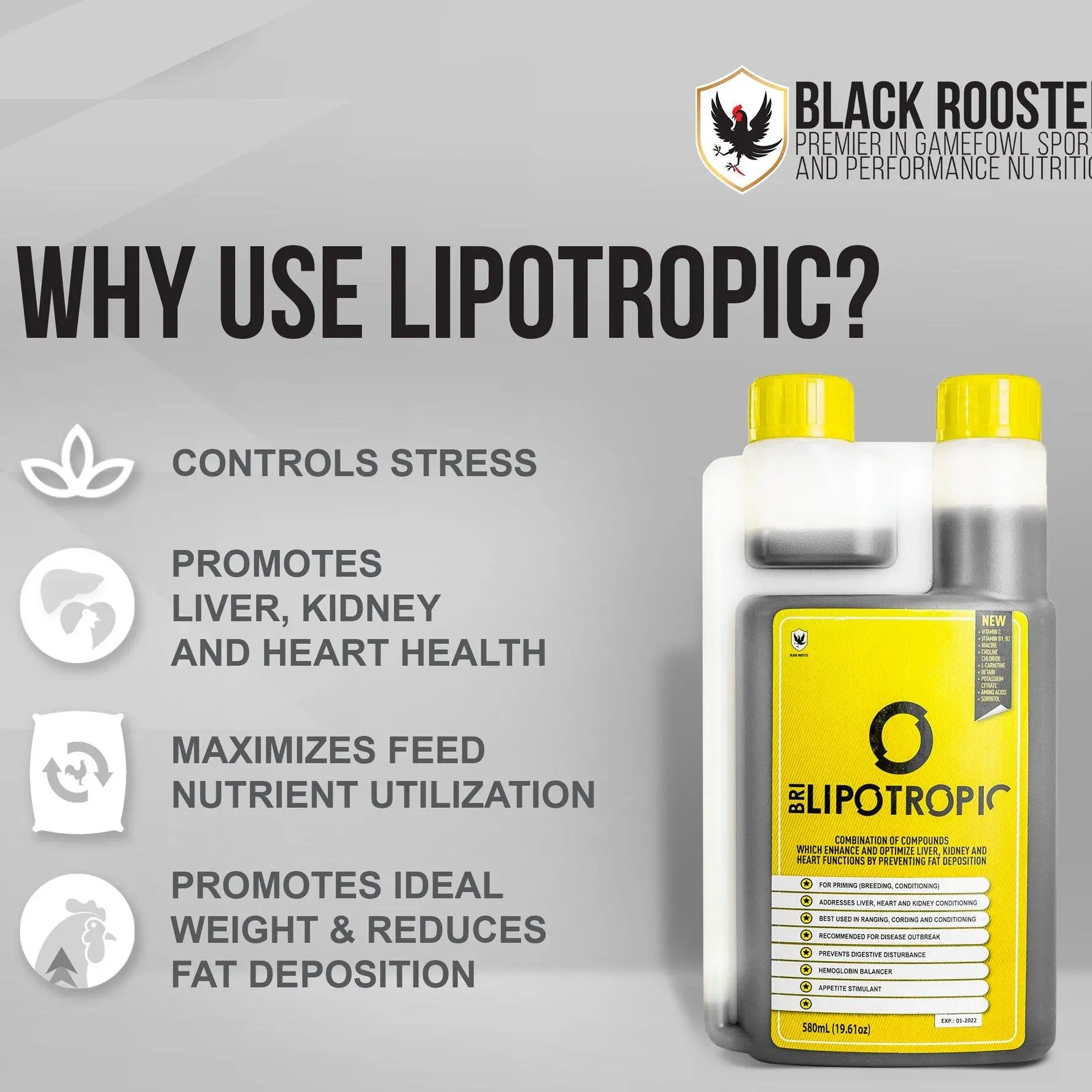 LIPOTROPIC BY BLACK ROOSTER