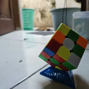 Nodia Toys Magic Cube 3x3  Moyu Meilong Stickerless MFJS Original / Magic Cube Magnetik Moyu Meilong 3x3 / Magic Cube 3x3 Premium 3.47 WCA / Magic Cube 3x3 Licin / Mainan Edukasi Anak