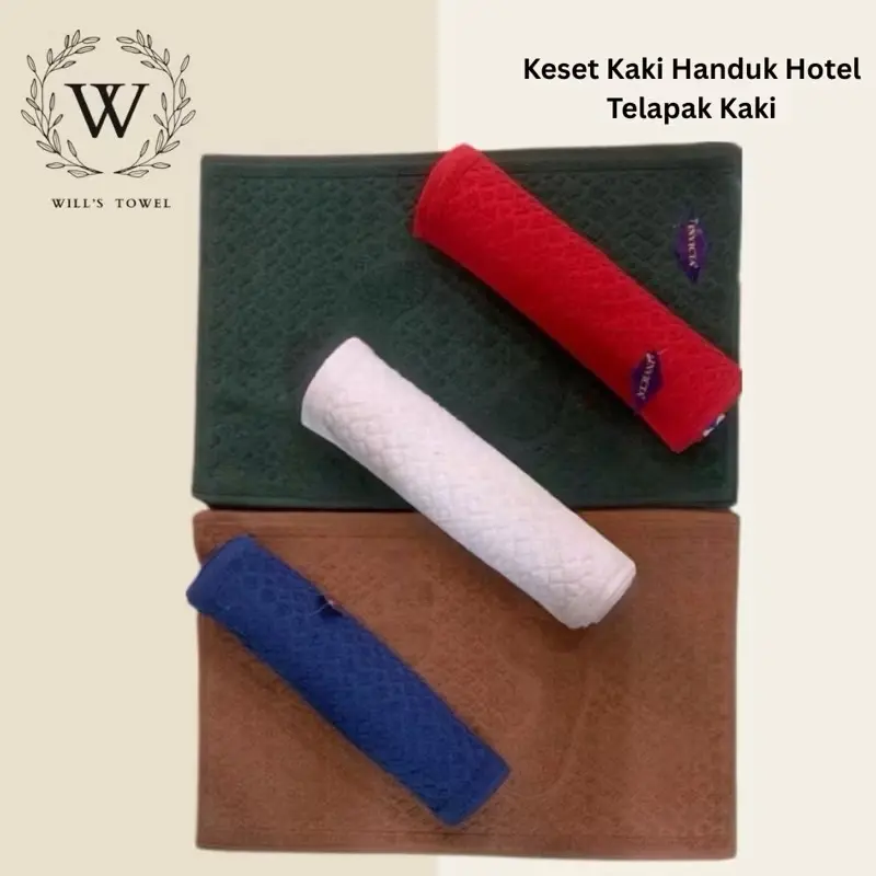 Keset Kaki Invicta 45x70 Embos Telapak Kaki 0