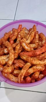 Product Review of Kerupuk Gurilem Si Denok isi 500 gram Cemilan khas Bandung Barat Rasa Kacang Pedas Camilan Food from 💜**💜 3
