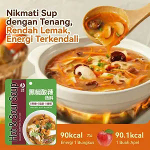 Sup Asam Pedas Lada Hitam – Rendah Lemak, Energi Terkendali, Rasanya Lezat Mirip Restoran, Cocok untuk Keluarga!